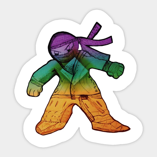 Ninja Wylez Sticker by IanWylie87